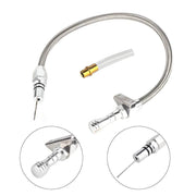 DURAFORCE Flexible Stainless Transmission Dipstick for Chevy GM 700R4 R4 Tranny SBC BBC