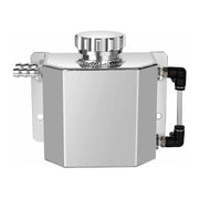 DURAFORCE 1000mL Aluminum Radiator Coolant Overflow Bottle Water Reservoir Tank Cap