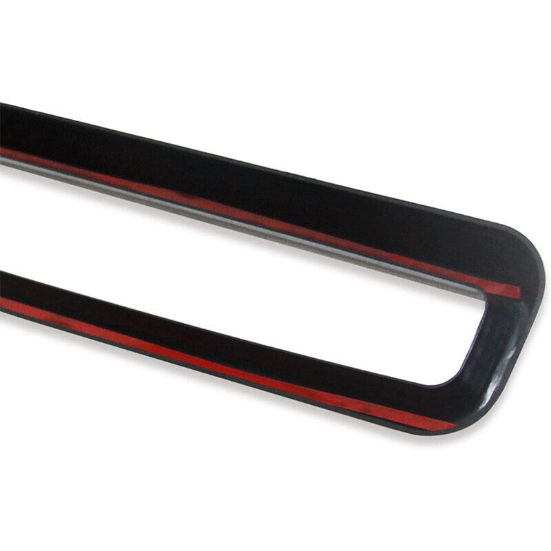 DURAFORCE Black Front Grill Mesh Grille Inserts Trim Cover for Dodge Challenger 2015-up