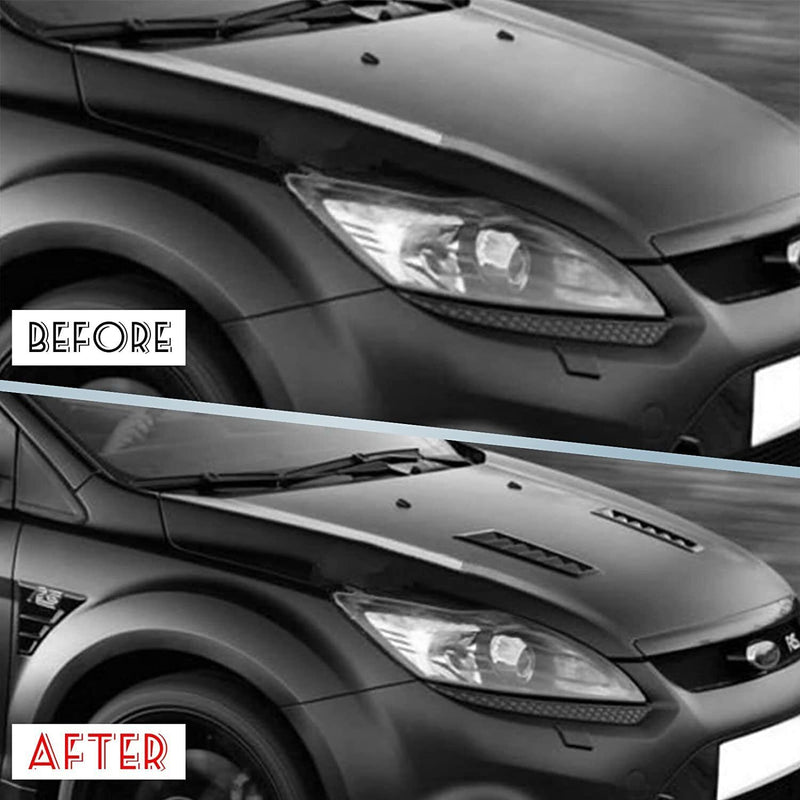 DURAFORCE Universal Car Hood Vent Louver Scoop Cover Air Flow Intake Fit For Ford Honda US