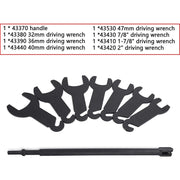 DURAFORCE 43300 Pneumatic Fan Clutch Wrench Removal Tool Kit Fit for Ford/GM/Chrysler/Jeep