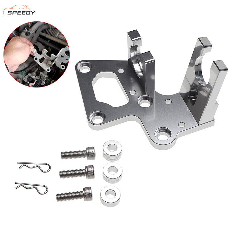 DURAFORCE for Acura RSX Transmission Shifter Cable Bracket Set for K Series Swap K20 K24