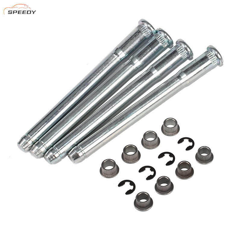 DURAFORCE Door Hinge Pin Bushing Kit 4 Sets 93356553 For 94-04 1994-2004 Chevy S10 GMC S15