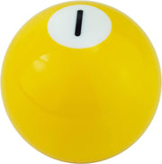 DURAFORCE Universal No.1 Billiard Ball Gear Shifter Black Round Shift Knob w/ 3 Adapters