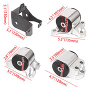 DURAFORCE Sliver 3 Bolt Engine Swap Mount Kit Fit For 1996-2000 Honda Civic EK B D Series