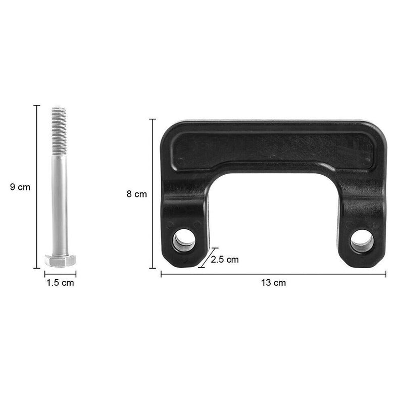 DURAFORCE 2" Leveling Kit Fit for 2007-2018 Chevy/GMC 1500 | 07-21 SUV - 1307 Black
