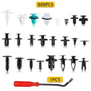 DURAFORCE Car Retainer Clips Fasteners Cars Body Kits 801 PCS Car Door Panel Trim Clips