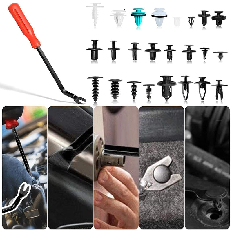 DURAFORCE Car Retainer Clips Fasteners Cars Body Kits 801 PCS Car Door Panel Trim Clips