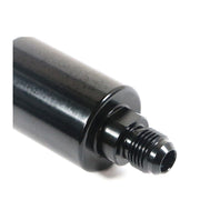 DURAFORCE Universal -6AN Inline Fuel Filter High Flow Removable Cleanable Black