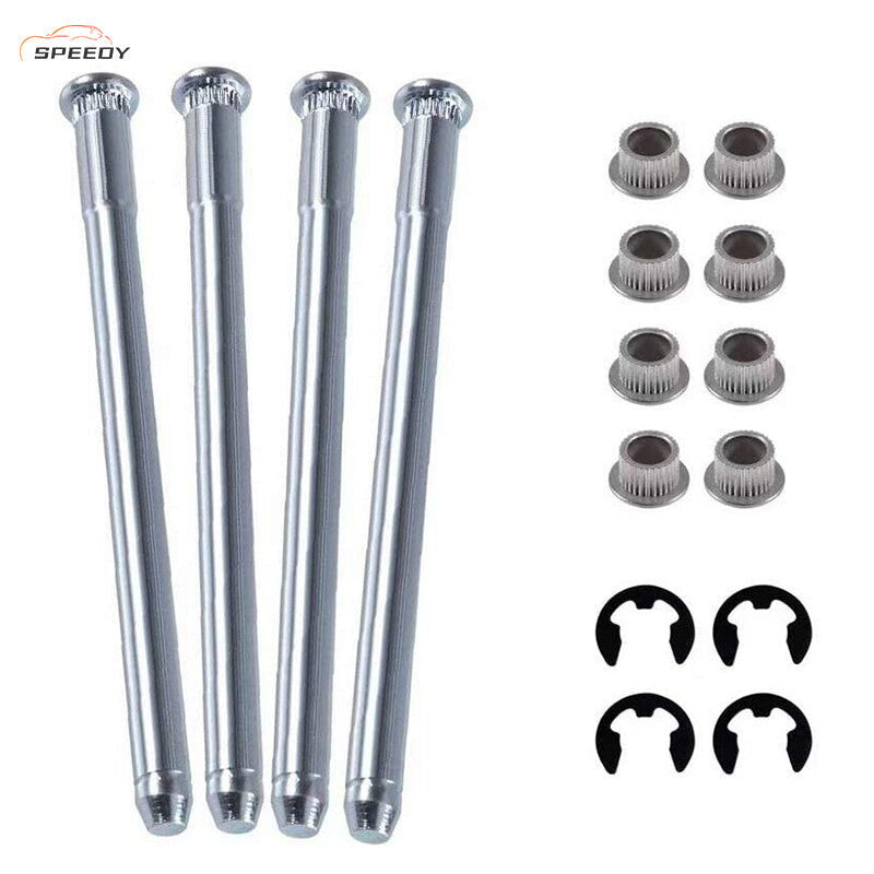DURAFORCE Door Hinge Pins and Bushing Kit 2 Door 4 Pin Fit for 94 - 04 Chevy S10 GMC S15 S