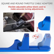 DURAFORCE Throttle Cable Bracket For 4150 4160 Series throttle brackets Billet Adjustable