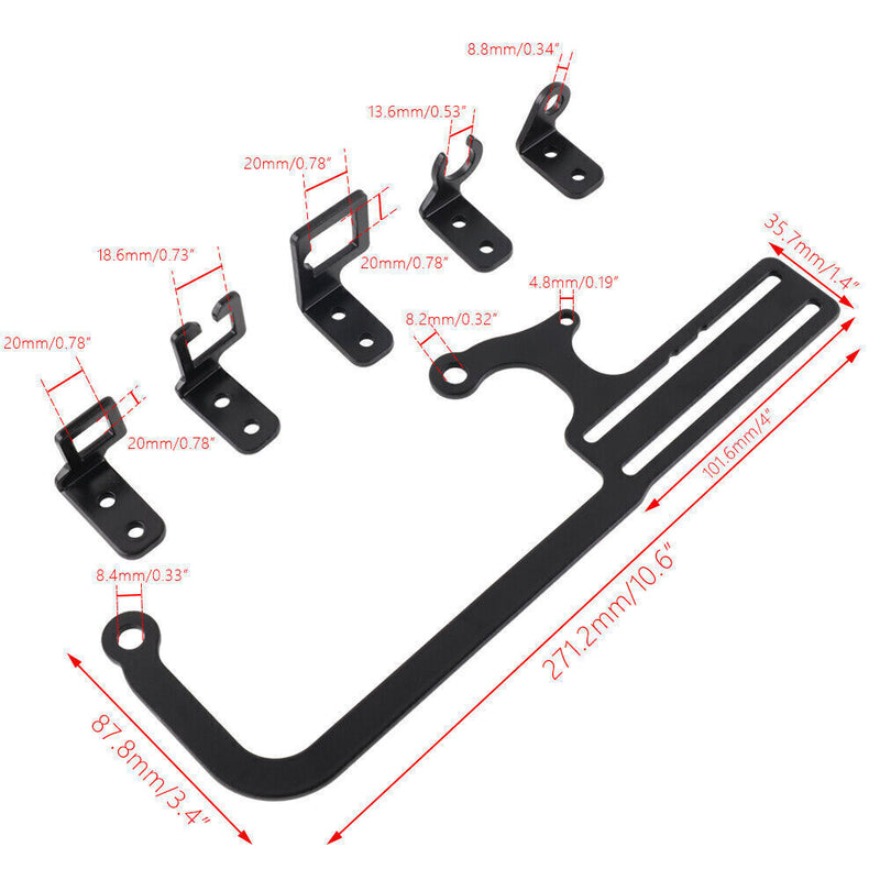 DURAFORCE 304147 Transmissions Throttle Carburetor Cable Bracket EZ-EFI Fit for GM 700R4 S