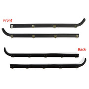 DURAFORCE Door Window Seal Belt Weatherstrip 4 Piece Fit For 1987-97 Ford F150 F250 F350