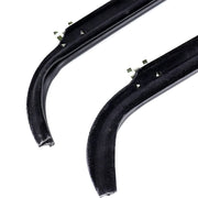 DURAFORCE Door Window Seal Belt Weatherstrip 4 Piece Fit For 1987-97 Ford F150 F250 F350