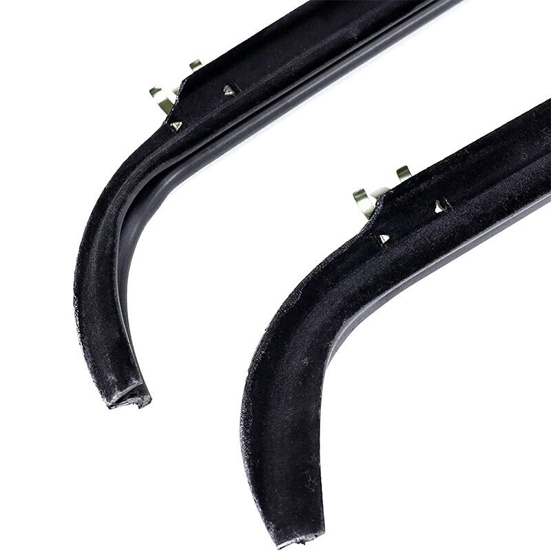 DURAFORCE Door Window Seal Belt Weatherstrip 4 Piece Fit For 1987-97 Ford F150 F250 F350