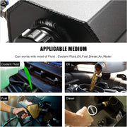 DURAFORCE Black Universal 2L Coolant Radiator Overflow Tank Expansion Reservoir Aluminum S