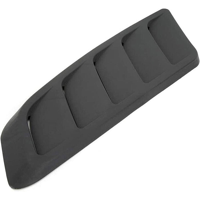 DURAFORCE 2X Air Flow Intake Hood Scoop Bonnet Vent Cover Universal Black Car Decorative