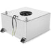 DURAFORCE 20 Gallon Lightweight Aluminum Race Drift Fuel Cell Tank+Level Sender Sliver