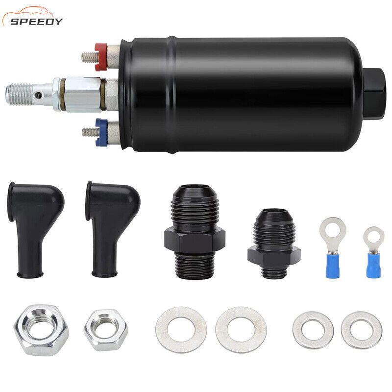 DURAFORCE 300LPH Universal External Inline Electric High Pressure Fuel Pump E85 0580254044