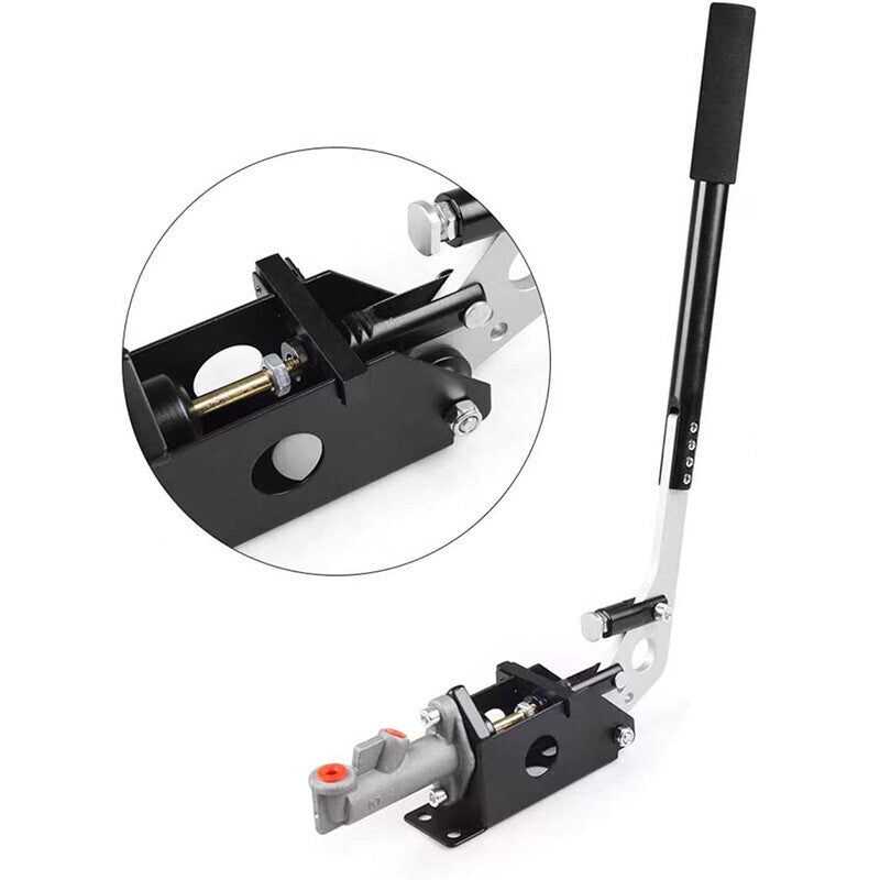 DURAFORCE Universal Hydraulic Handbrake Drift Hydro E-Brake Racing Long Level Gear Black