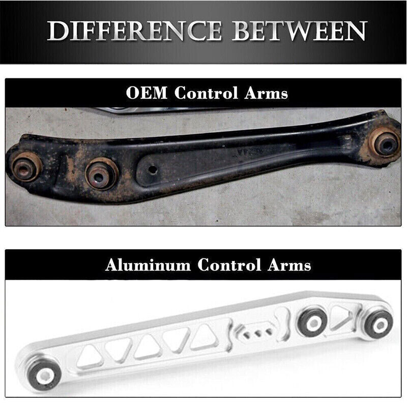 DURAFORCE Billet Lower Control Arm + Subframe Brace 1996-2000 For Honda Civic EK LCA New