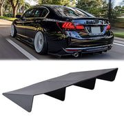 DURAFORCE For New Edge Ford Mustang 4 Shark Fins Car Rear Bumper Lip Diffuser Splitter US