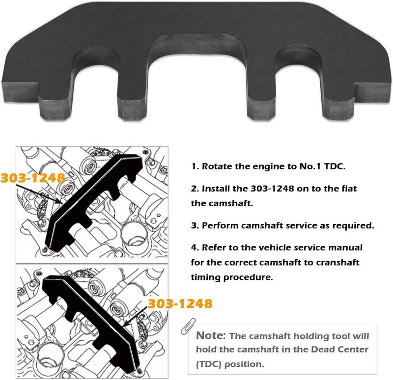 DURAFORCE For Ford 3.5L 3.7L 4V Camshaft Holding Tool Pro Timing Alignment Holder Tool US