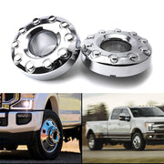 DURAFORCE Wheel Center Hub Caps Dually 10 Lug For 05-17 Ford F450 F550 Super Duty 1 PAIR