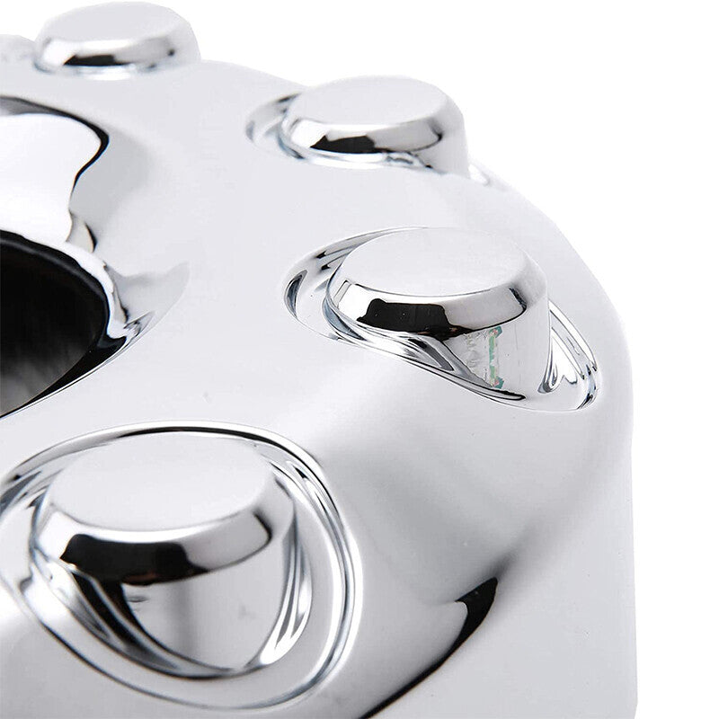 DURAFORCE Wheel Center Hub Caps Dually 10 Lug For 05-17 Ford F450 F550 Super Duty 1 PAIR