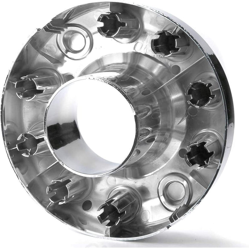 DURAFORCE Wheel Center Hub Caps Dually 10 Lug For 05-17 Ford F450 F550 Super Duty 1 PAIR