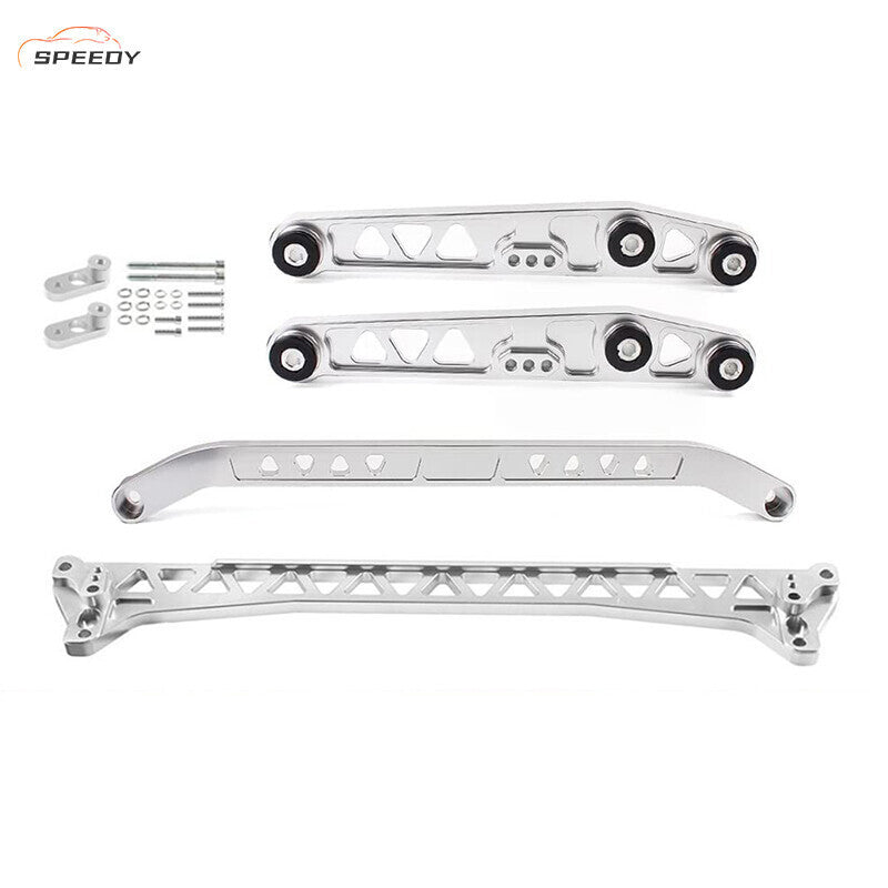 DURAFORCE For 92-95 Honda Civic 94-01 Acura Integra Rear Lower Control Arms Subframe Brace