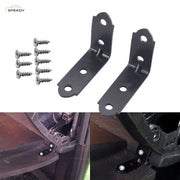 DURAFORCE Fit For Audi A4 S4 RS4 B6 B7 8E Glove Box Repair Kit 2001-2008 2 pc Black