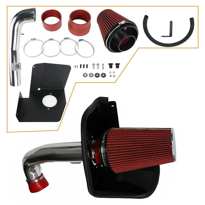 DURAFORCE Cold Air Intake Kit+Heat Shield for 2009-13 Chevy/GMC 1500 V8 4.8L/5.3L/6.0L R
