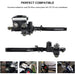 DURAFORCE 7/8" Motorcycle Handlebar Hydraulic Brake Master Cylinder & Clutch Lever Black