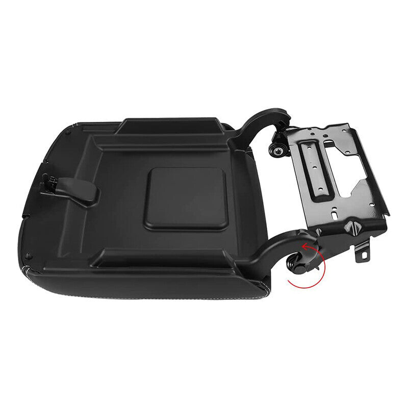 DURAFORCE For 2015-2019 Chevrolet Suburban SILVERADO CENTER CONSOLE Armrest Lid Black