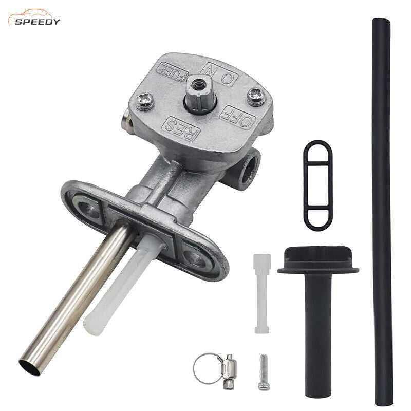 DURAFORCE Fuel Valve Petcock & Lever Screw For Yamaha Grizzly Bruin YFM350, Grizzly YFM660