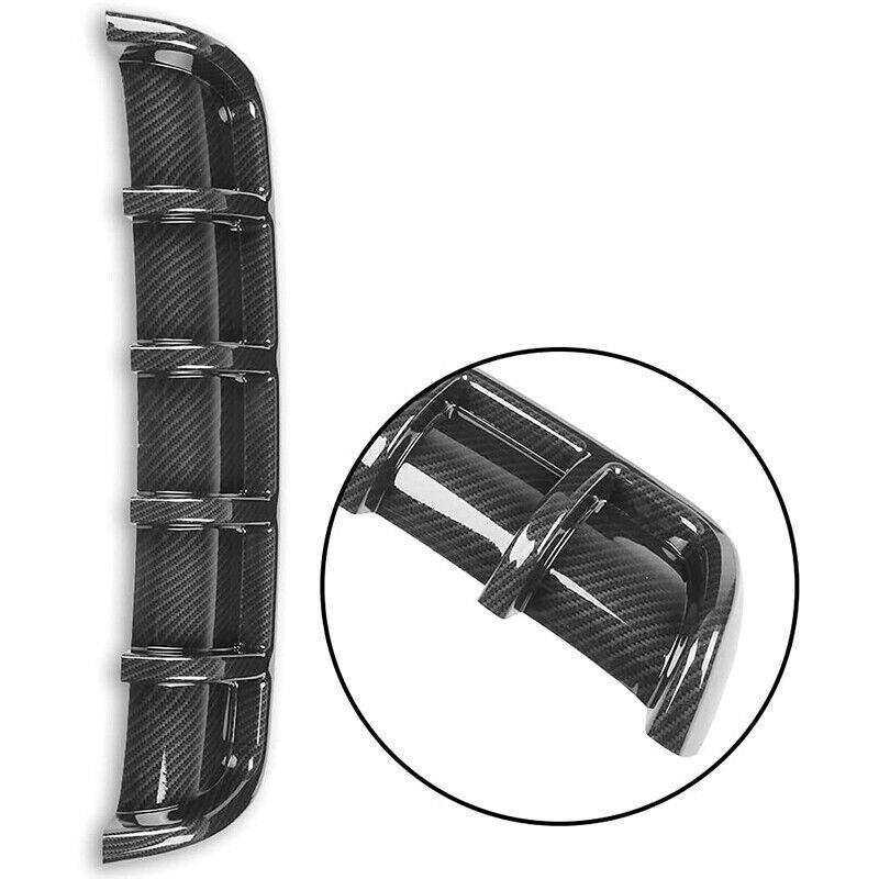 DURAFORCE Universal Car Rear Bumper Lip Diffuser Lower Splitter Shark Fin 6 Wing