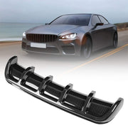DURAFORCE Universal Car Rear Bumper Lip Diffuser Lower Splitter Shark Fin 6 Wing