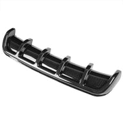 DURAFORCE Universal Car Rear Bumper Lip Diffuser Lower Splitter Shark Fin 6 Wing