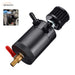 DURAFORCE 2-Port Oil Catch Can Kit Reservoir Petrol Diesel Turbo Baffled Universal Black