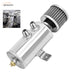 DURAFORCE 750ml 10AN Oil Catch Can Reservoir Tank & Breather Filter Baffled Kit Aluminum