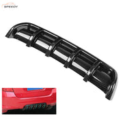 DURAFORCE Car Rear Bumper Lip Diffuser Universal Car Shark Fin Spoiler Diffuser Lip 26"x5"