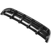 DURAFORCE Car Rear Bumper Lip Diffuser Universal Car Shark Fin Spoiler Diffuser Lip 26"x5"