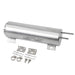 DURAFORCE 3"x10" Polished Stainless Steel Radiator Coolant Overflow Catch Puke Tank 32OZ