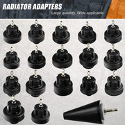DURAFORCE 28pcs Radiator Pressure Tester Coolant Purge Refill Vacuum Cooling System Kit