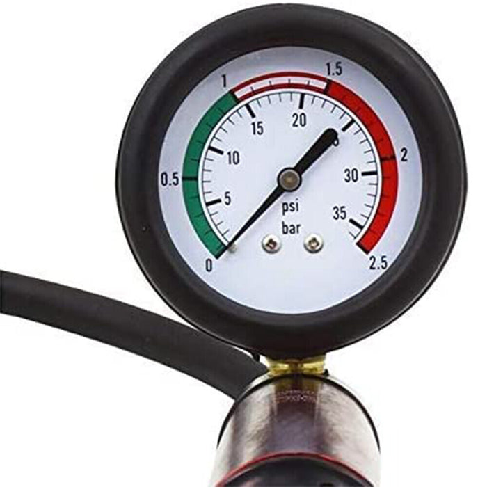 DURAFORCE 28pcs Radiator Pressure Tester Coolant Purge Refill Vacuum Cooling System Kit