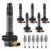 DURAFORCE 6PCS Ignition Coil UF646 iridium Spark Plug For Ford F-150 Transit Ecoboost 3.5L