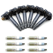 DURAFORCE 6PCS Ignition Coil UF646 iridium Spark Plug For Ford F-150 Transit Ecoboost 3.5L