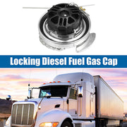 DURAFORCE Locking Diesel Fuel Cap for 1972-2017 Peterbilt 330-587 Trucks 11-04859-200
