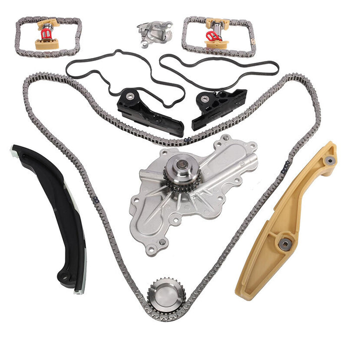 DURAFORCE Timing Chain+Water Pump Set For 2013-2019 Ford Explorer Edge Flex Taurus Lincoln